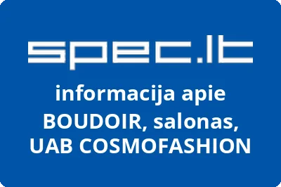 Cosmofashion, UAB