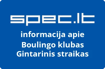 Boulingo klubas Gintarinis straikas