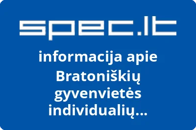 Bratoniškių gyvenvietės individualių gyvenamųjų namų savininkų bendrija