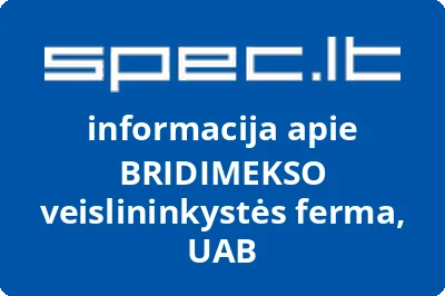 Bridimekso veislininkystės ferma, UAB