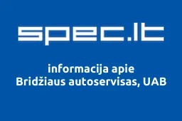 Bridžiaus autoservisas, UAB | spec.lt