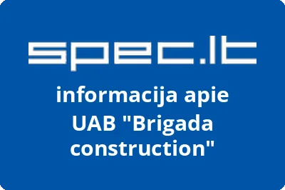 Brigada construction, UAB