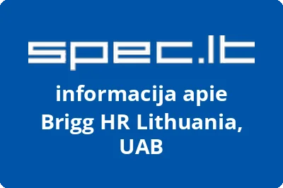 Brigg HR Lithuania, UAB | spec.lt