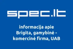 Brigita, gamybinė - komercinė firma, UAB
