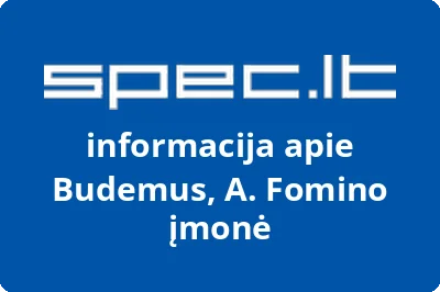 Budemus, A. Fomino įmonė