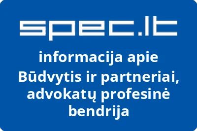 Būdvytis ir partneriai, advokatų profesinė bendrija