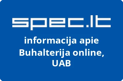 Buhalterija online, UAB