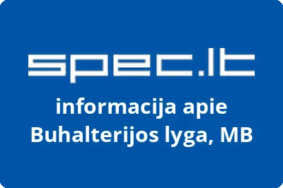 Buhalterijos lyga, MB | spec.lt