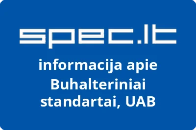 Buhalteriniai standartai, UAB