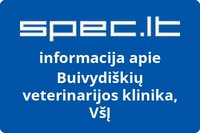 Buivydiškių veterinarijos klinika, VŠĮ