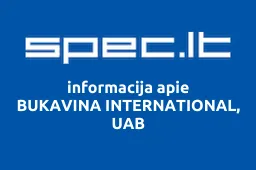 BUKAVINA INTERNATIONAL, UAB | spec.lt