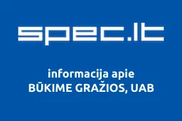 BŪKIME GRAŽIOS, UAB