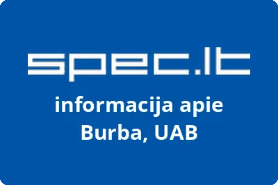 Burba, UAB | spec.lt