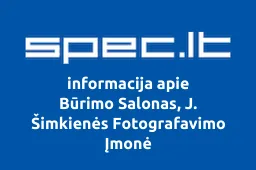 Būrimo Salonas, J. Šimkienės Fotografavimo Įmonė