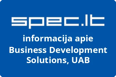 Business development solutions, UAB