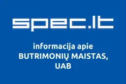 BUTRIMONIŲ MAISTAS, UAB