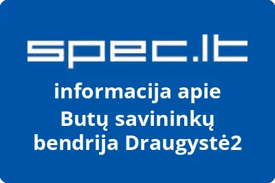 Butų savininkų bendrija Draugystė2