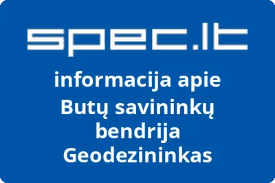Butų savininkų bendrija Geodezininkas