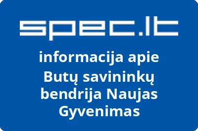 Butų savininkų bendrija Naujas Gyvenimas