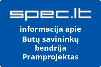 Butų savininkų bendrija Pramprojektas
