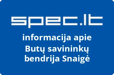 Butų savininkų bendrija Snaigė