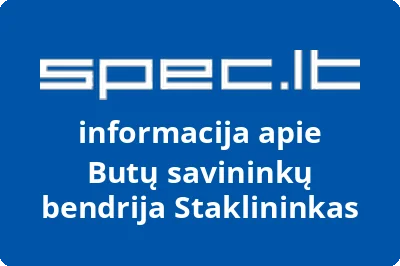 Butų savininkų bendrija Staklininkas