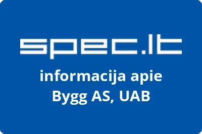 Bygg AS, UAB | spec.lt
