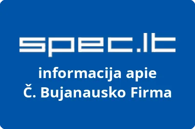 Č. Bujanausko Firma