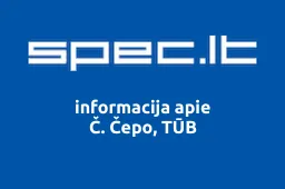 Č. Čepo, TŪB | spec.lt