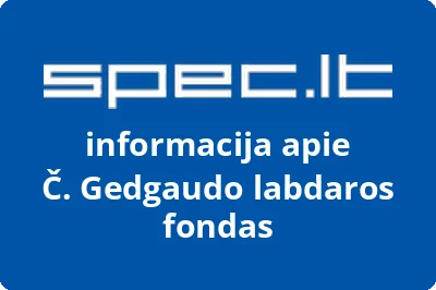 Česlovo Gedgaudo labdaros fondas