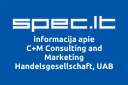 C+M Consulting and Marketing Handelsgesellschaft, UAB iliustracija