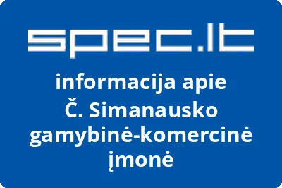 Č. Simanausko gamybinė-komercinė įmonė