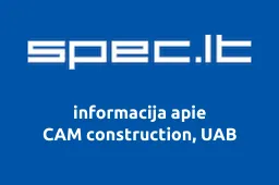 CAM construction, UAB | spec.lt