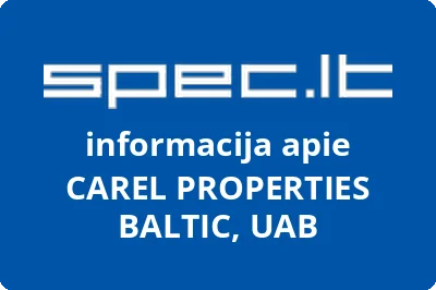CAREL PROPERTIES BALTIC, UAB | spec.lt
