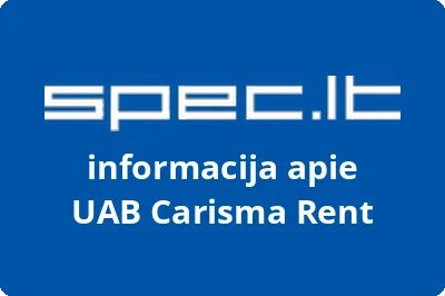 Carisma Rent, UAB | spec.lt