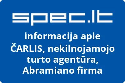 ČARLIS, nekilnojamojo turto agentūra, Abramiano firma