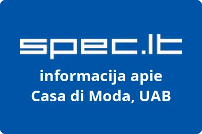 Casa di Moda, UAB