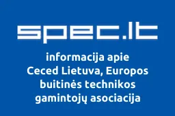 Ceced Lietuva, Europos buitinės technikos gamintojų asociacija