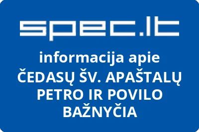 ČEDASŲ ŠV. APAŠTALŲ PETRO IR POVILO BAŽNYČIA