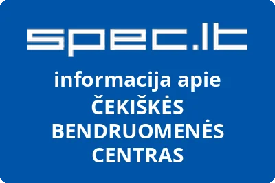 ČEKIŠKĖS BENDRUOMENĖS CENTRAS