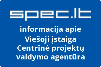 Centrinė projektų valdymo agentūra, VŠĮ