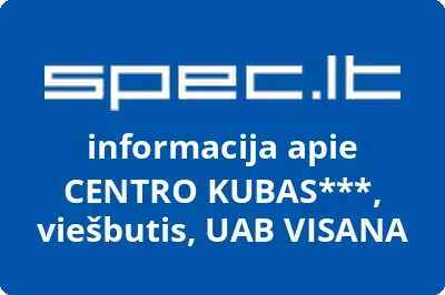 CENTRO KUBAS***, viešbutis, UAB VISANA