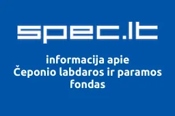 Čeponio labdaros ir paramos fondas iliustracija