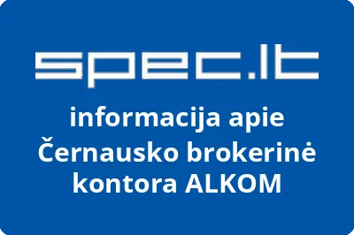 Černausko brokerinė kontora ALKOM