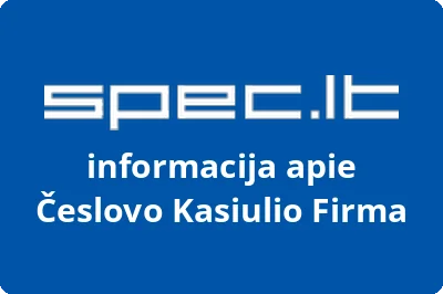 Česlovo Kasiulio firma