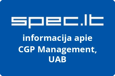 CGP Management, UAB | spec.lt