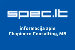 Chapinero Consulting, MB | spec.lt