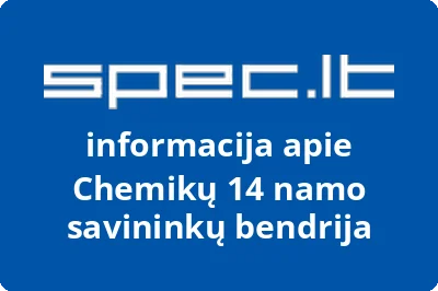 Chemikų 14 namo savininkų bendrija