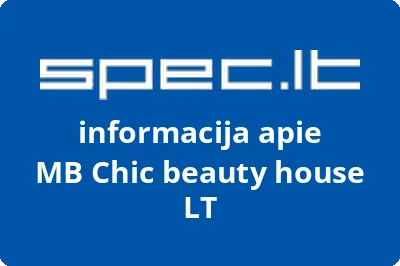 Chic beauty house LT, MB | spec.lt