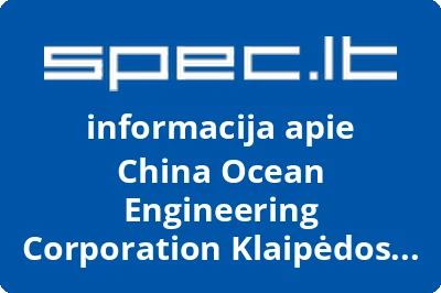 China Ocean Engineering Corporation Klaipėdos Filialas